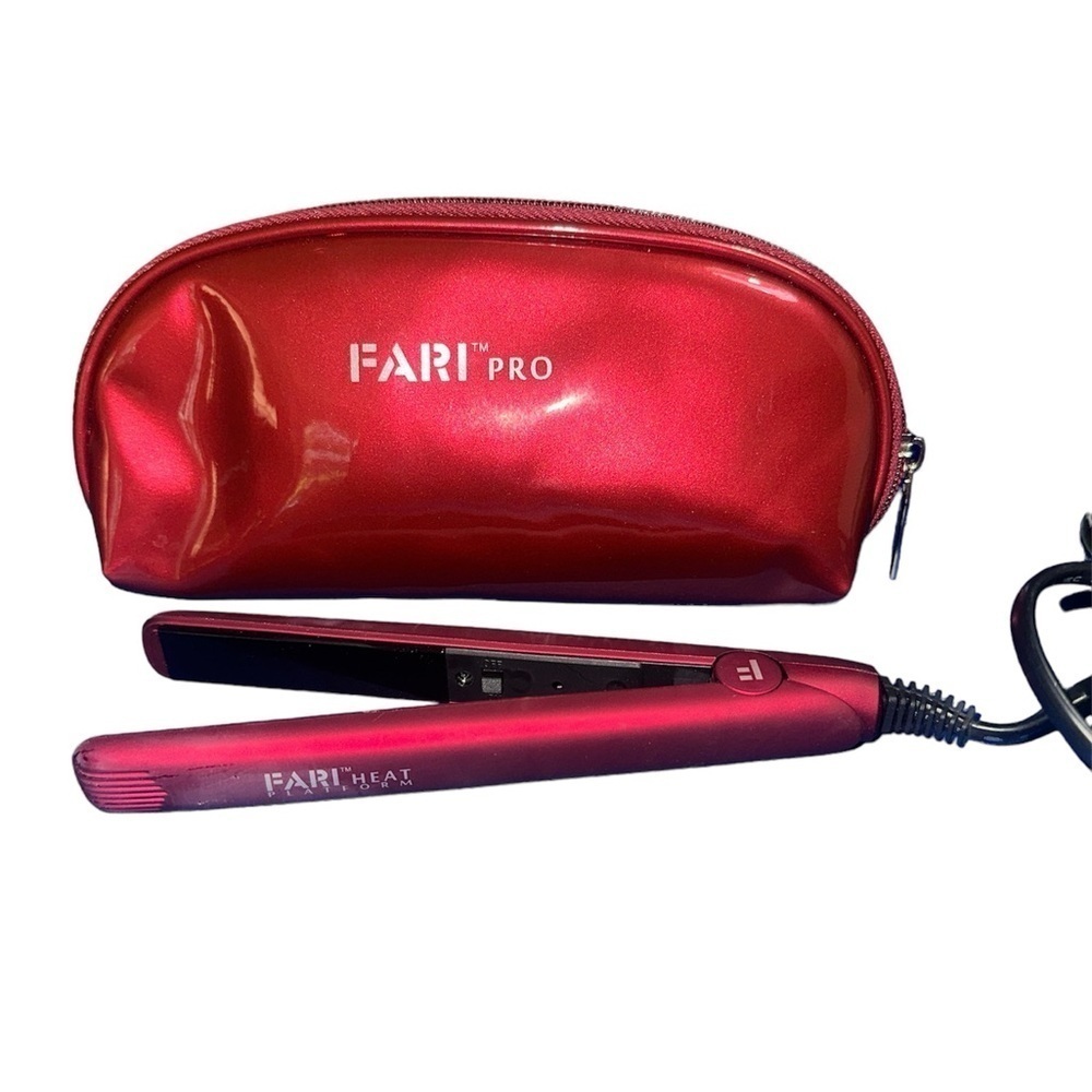 FARI PRO Travel‎ Hair Straightener WITH Travel Case